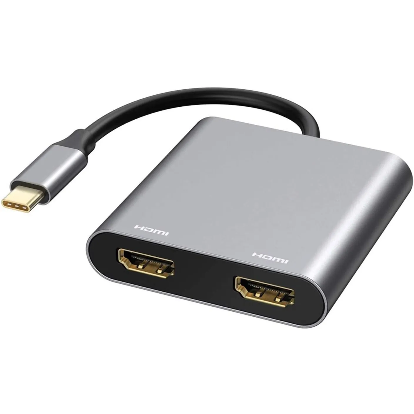 4XEM 4XUSBCHUB07 — USB-C Docking Station with Dual HDMI and USB Ports