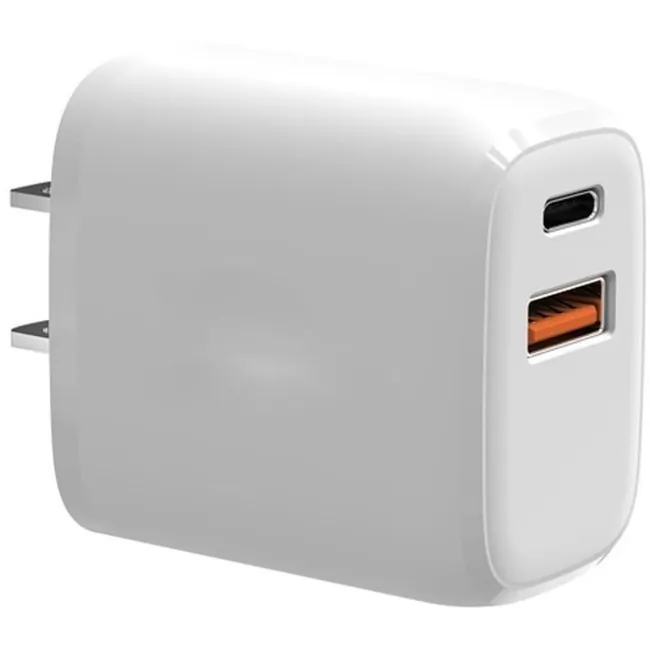 4XEM 4XPOWERAC — 38W Dual Port Wall Charger with USB Type-C and Type-A