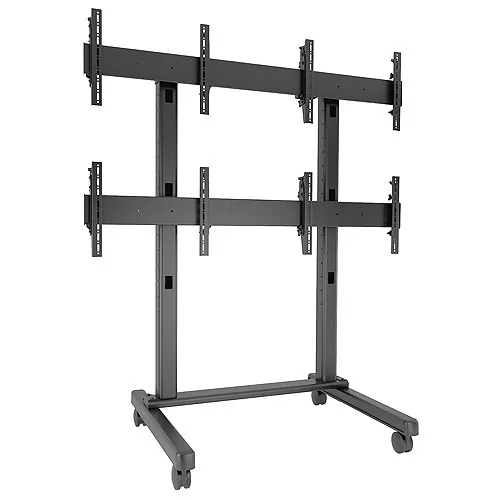 Chief LVM2X2U - FUSION 2x2 Video Wall Cart with Adjustable Height