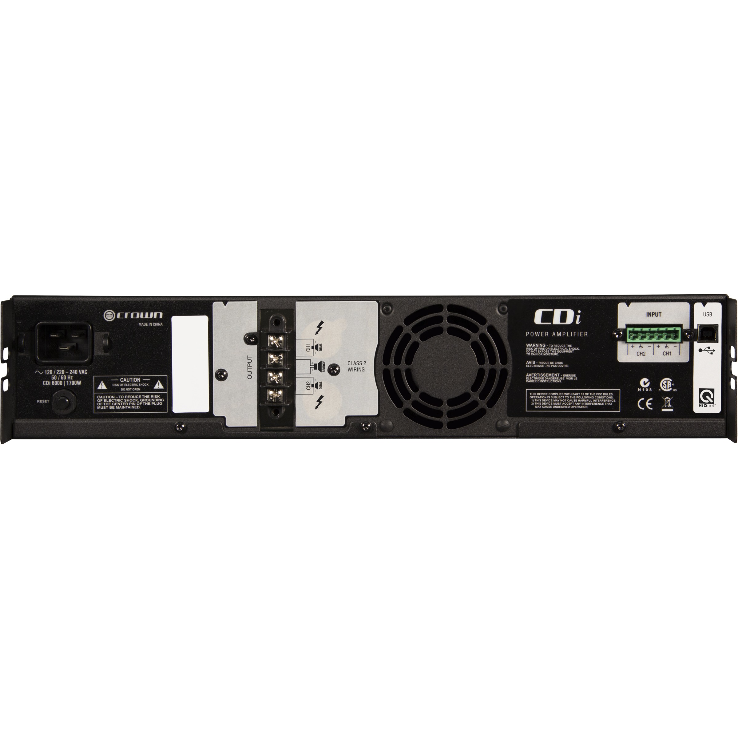 Harman Kardon NCDI6000 - 2X2100W POWER AMPLIFIER
