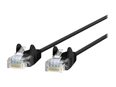 Belkin CE001B03-BLK-S — PATCH CABLE - UNSHIELDED TWISTED PAIR (UTP) - MALE LEFT GENDER - MALE RIGHT GEND