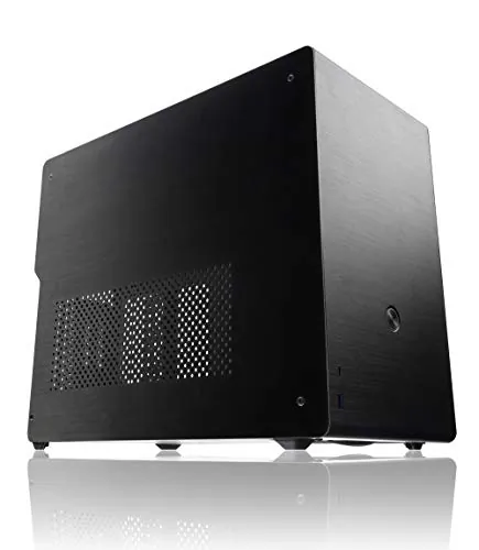 RAIJINTEK 0R20B00138 - Raijintek OPHION M EVO Case - Black Aluminum Micro-ATX