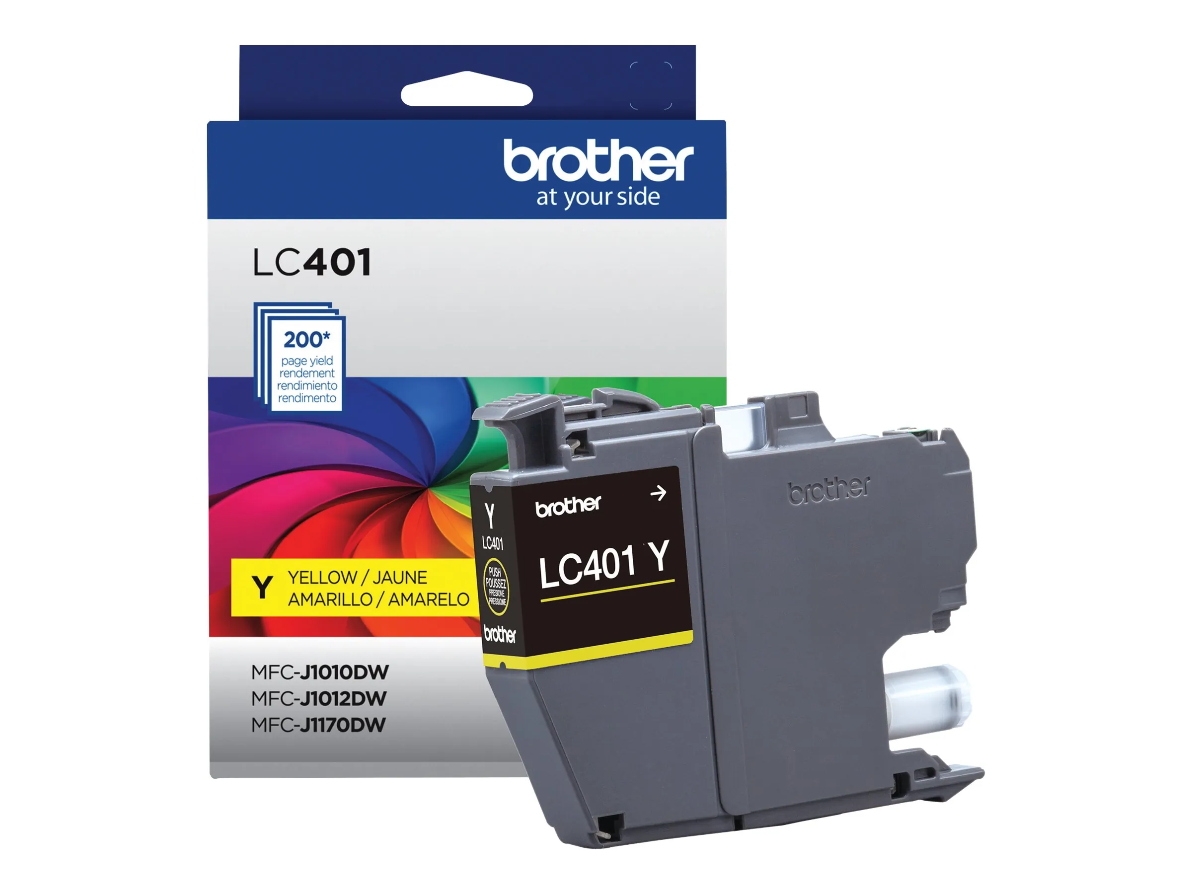 Brother LC401YS — STANDARD YIELD YELLOW INK CARTRIDGE
