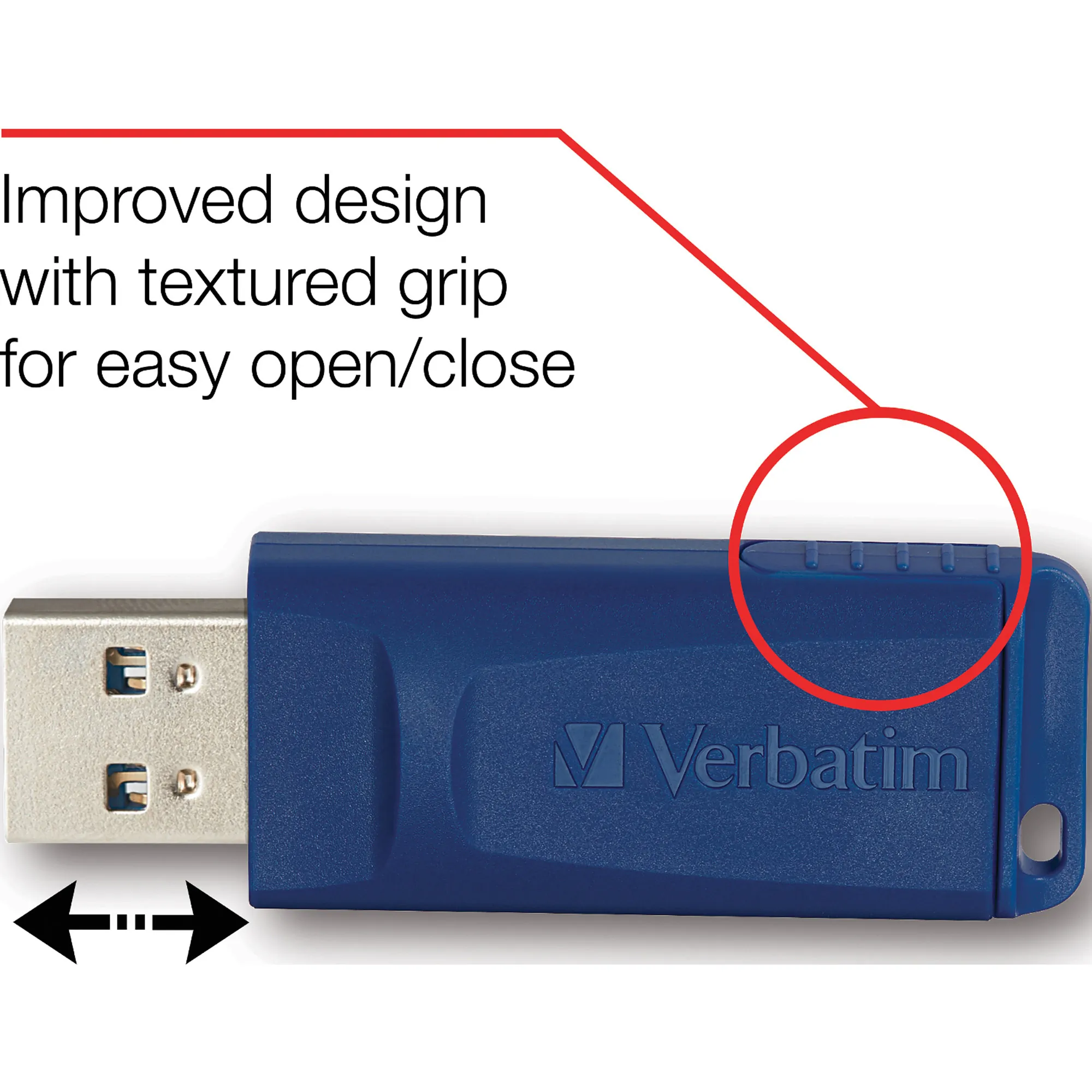 VERBATIM 98659 — 128GB USB FLASH DRIVE BLUE