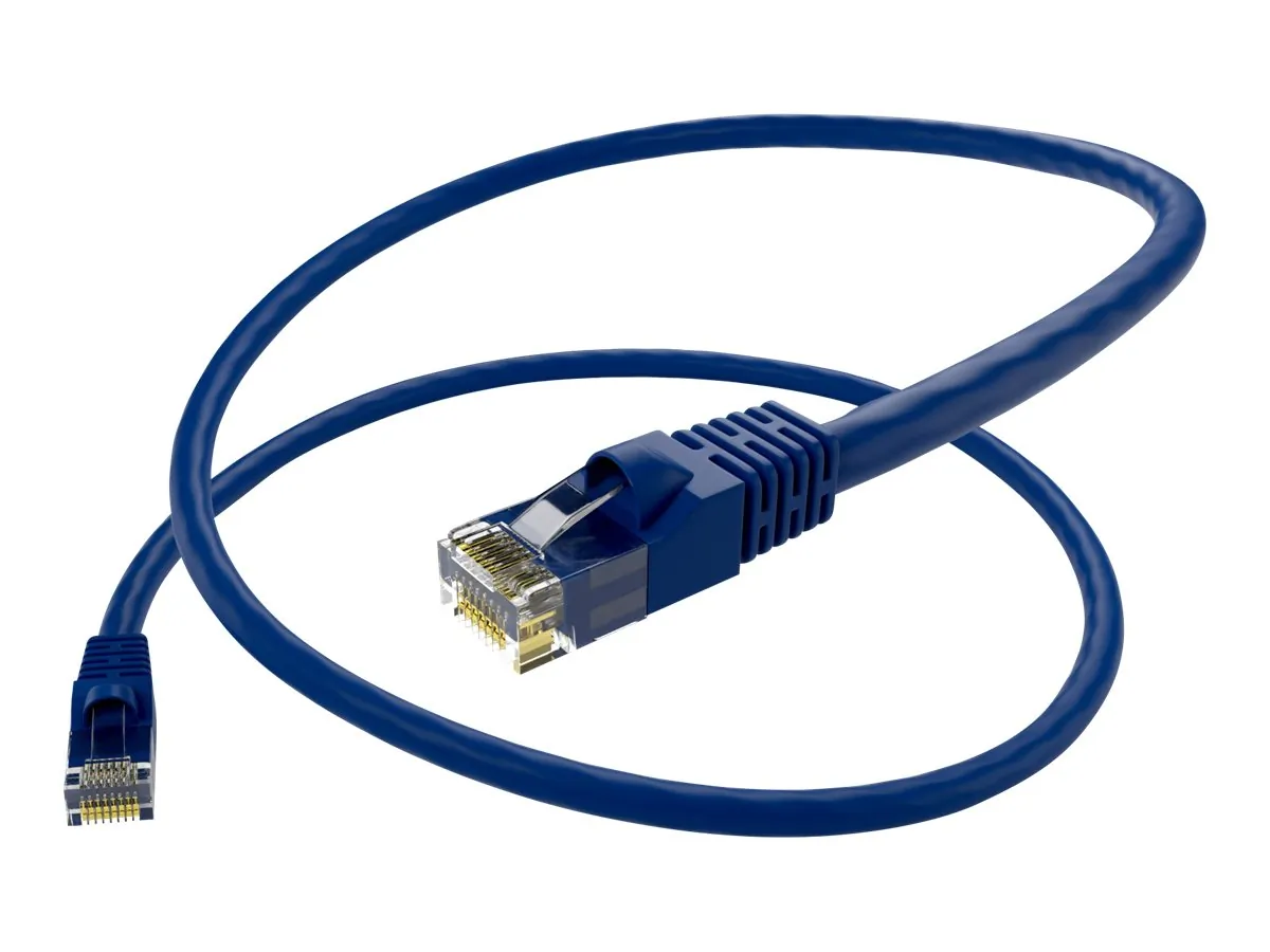 UNC GROUP LLC PC6-01F-BLU-S — UNC CAT6 PATCH CABLE, 01 FT BLUE WITH BOOTED. HIGH-PERFORMANCE CAT6 ETHERNET CAB