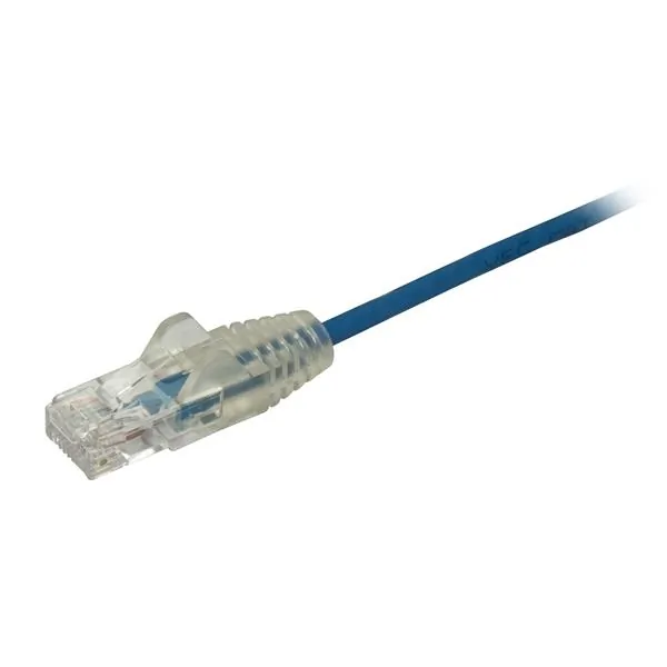 STARTECH N6PAT50CMBLS — 0.5M SLIM CAT6 CABLE - BLUE