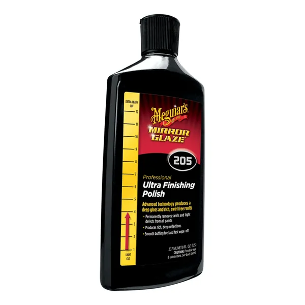 Meguiars M20508 — Meguiar's Mirror Glaze Ultra Finishing Liquid Polish - 8oz