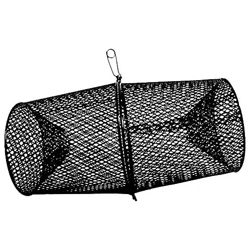 Frabill 1271 — Frabill Torpedo Trap - Black Minnow Trap - 10" x 9.75" x 9"