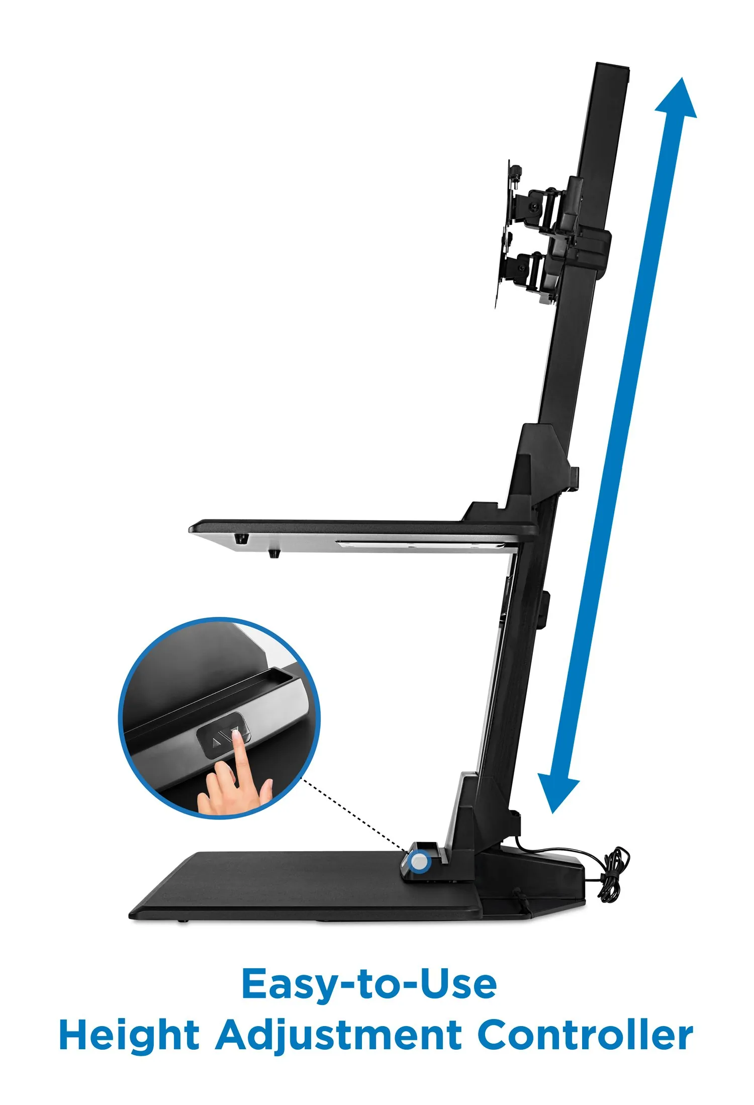 MountIt MI-7952 — MI-7952 CAN HOLD UP TO 44 POUNDS, AND IS COMPATIBLE WITH MONITORS UP TO 32 WITH