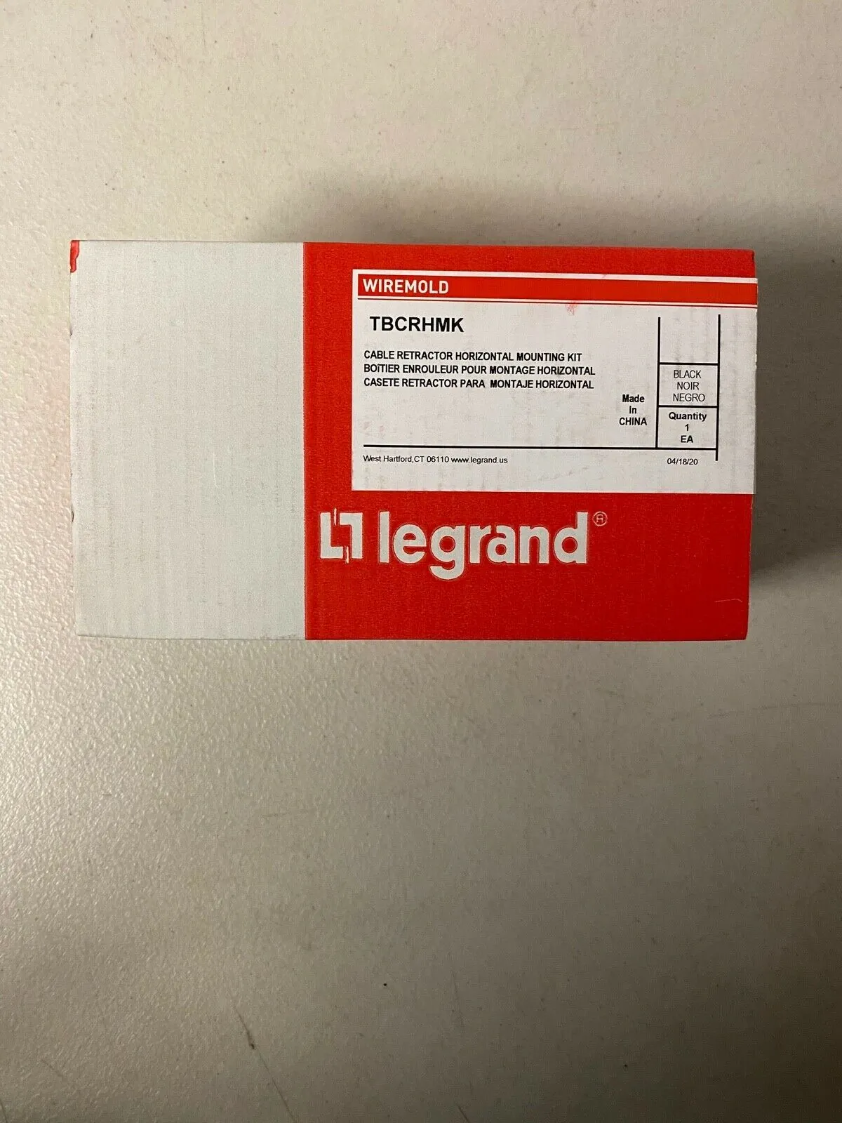 LEGRAND TBCRHMK — HORIZONTAL MOUNTING KIT