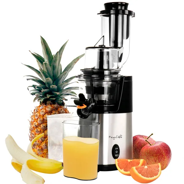 MegaChef MCSJ-135L — MegaChef Pro Stainless Steel Slow Juicer