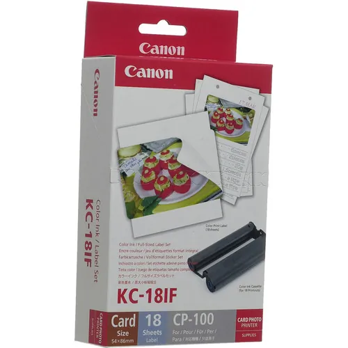 CANON 7741A001 — CANON COLOR INK / FULL-SIZED LABEL SET