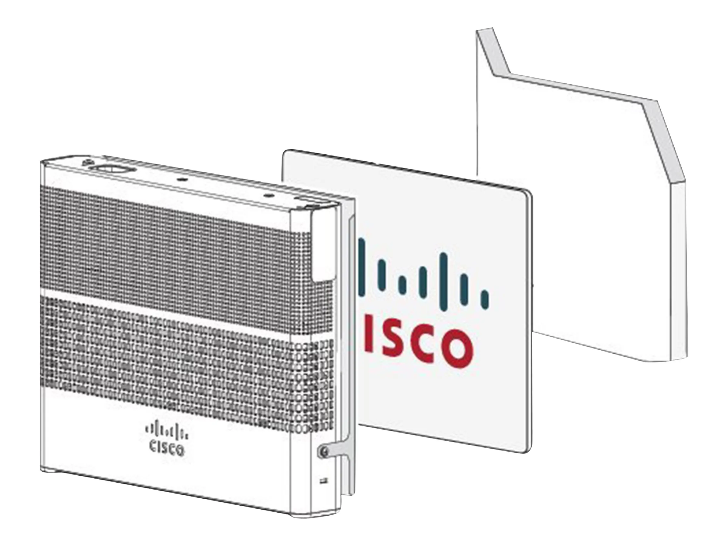 Cisco CMPCT-MGNT-TRAY= — MAGNETIC MOUNTING TRAY FOR 3560-CX & 2960-CX COMPACT SWITCH