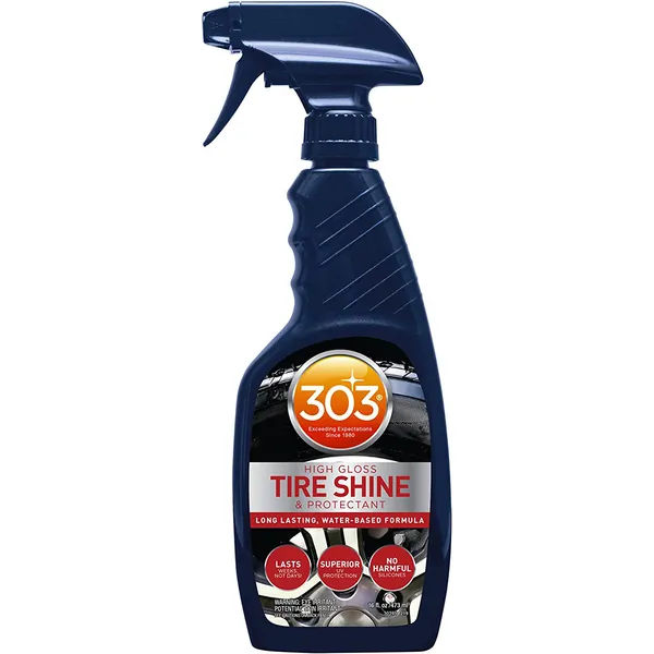 303 Cleaner 30395 - 303 Automobile High Gloss Tire Shine & Protectant - 16oz