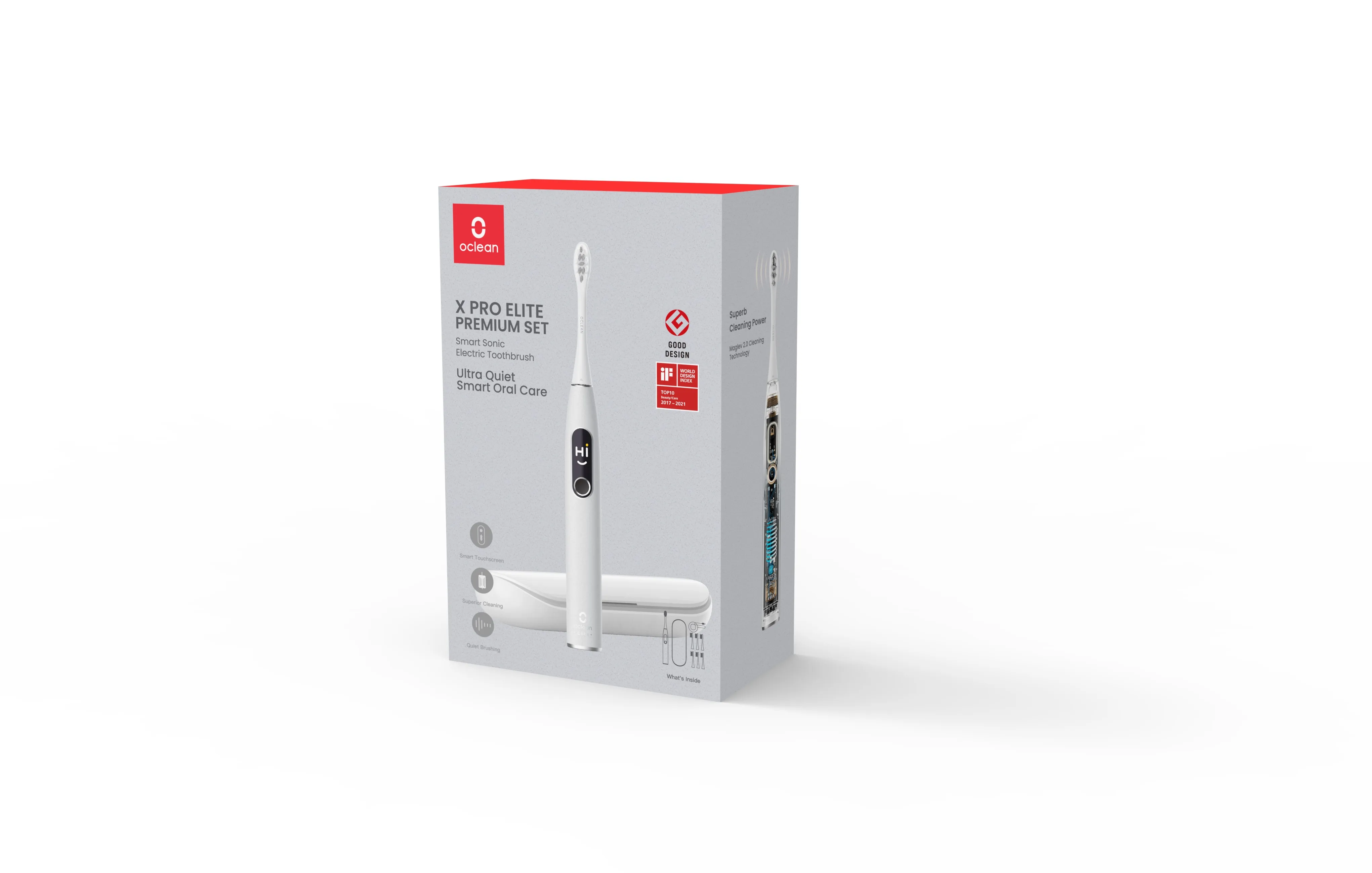OCLEAN OCL-PROELITE-SET-GY - Oclean X Pro Elite Premium Sonic Electri