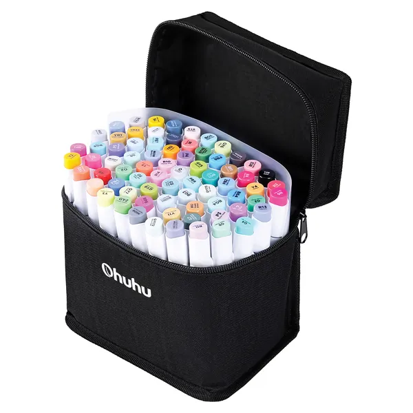 OHUHU Y30-80401-91 - 80 COLOR MARKER SET