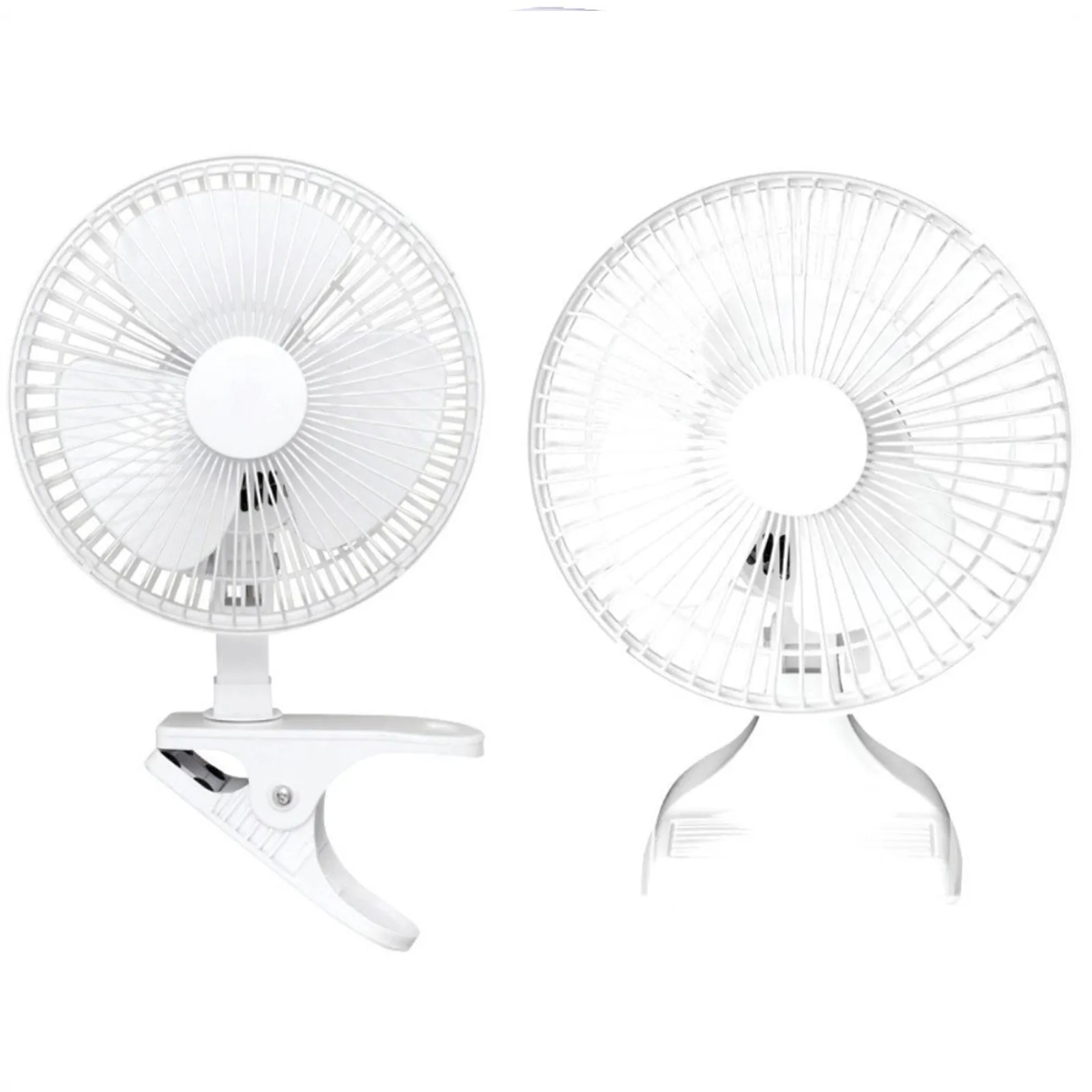 OPTIMUS F-0645A — Optimus 6 in Convertible Personal Clip-on/Table Fan in White