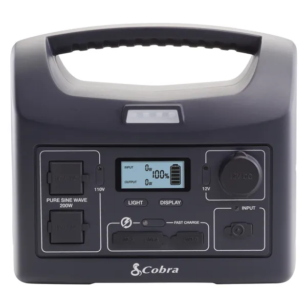 COBRA ELECTRONICS CPPS244W - COBRA POWER STATION 200W