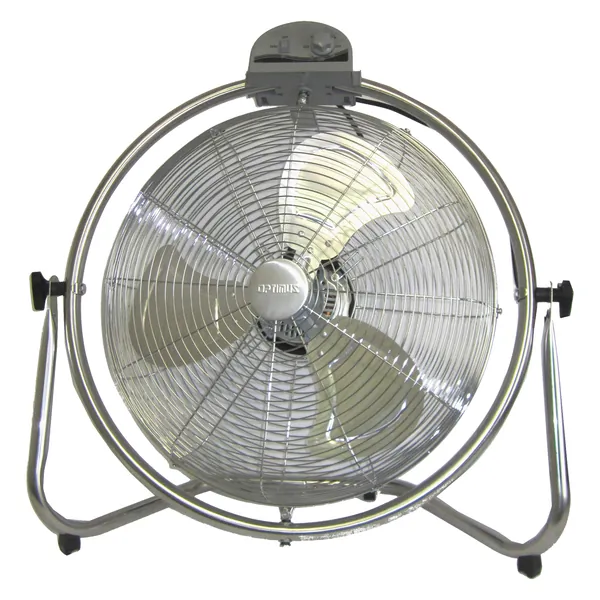 OPTIMUS F-4208 — Optimus 20 in. Grade Oscillating High Velocity Fan with Chrome Grill