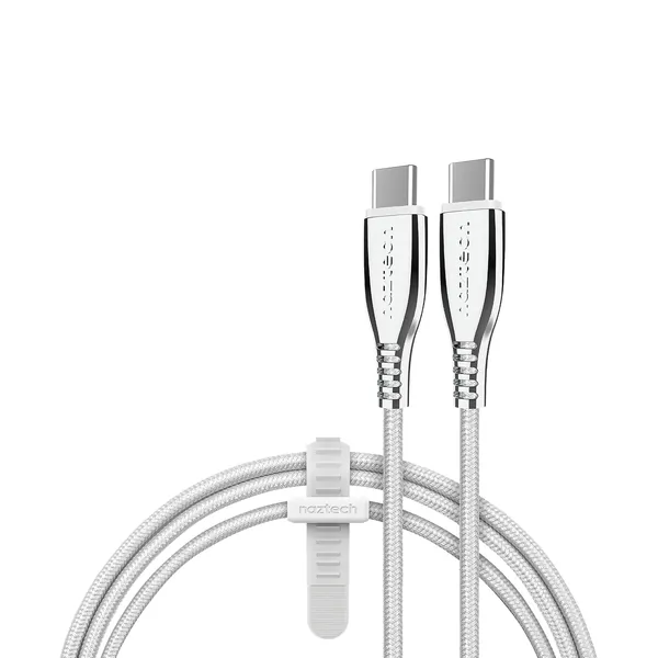 NAZTECH 15502 — 6FT USBC-USBC BRD CBL WHT