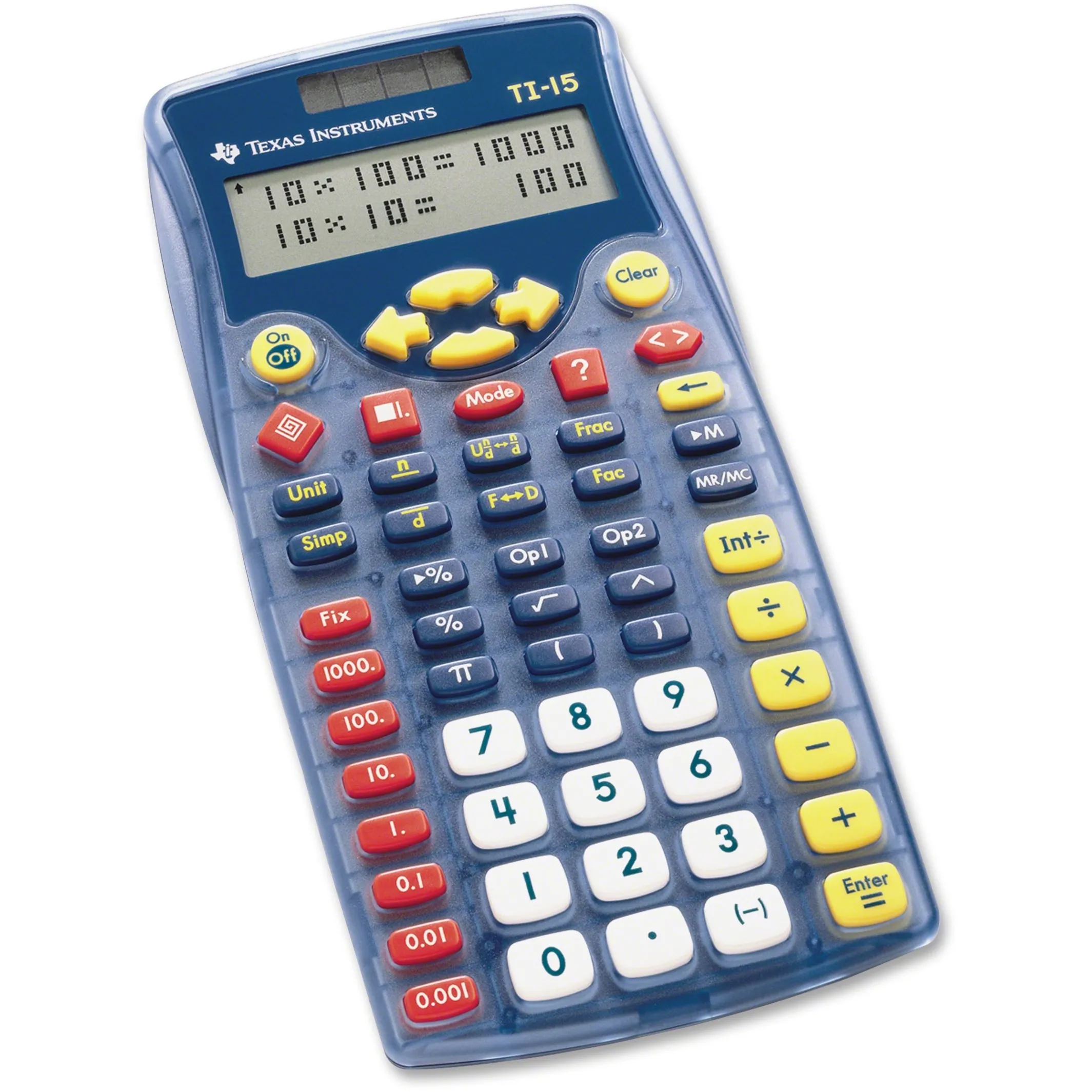Texas Instruments TI-15 - Texas Instruments TI-15 Explorer Elementary Calculator - Aut