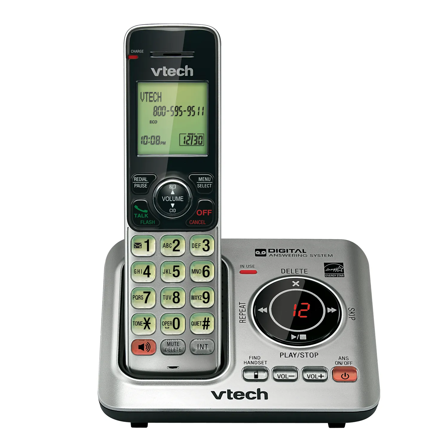 VTECH CS6629 — VTech CS6629 Cordless Phone with Answering System