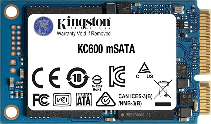 KINGSTON SKC600MS/512G — 512G SSD KC600 SATA3 MSATA
