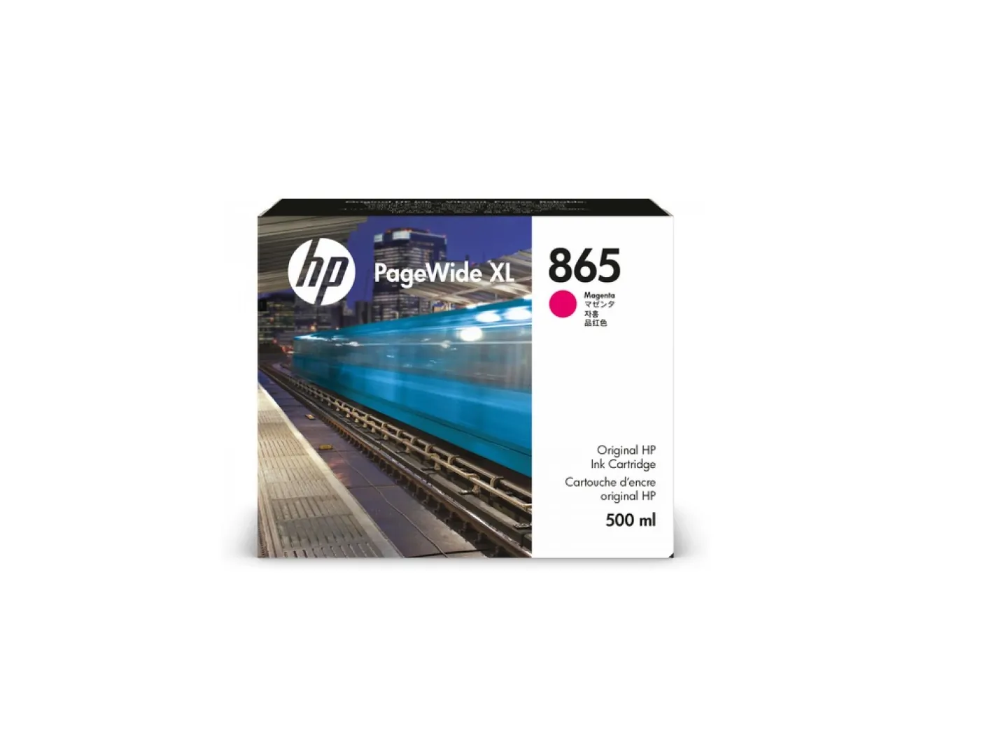 HP Hewlett Packard 3ED83A - HP 865 500ml Pagewide XL Ink Cartridge Magenta 3ED83A