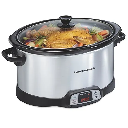 Hamilton Beach 33480 - HB Programmable Slow Cooker 8Q