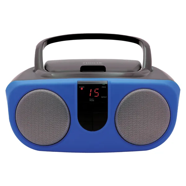 PROSCAN PRCD243M-BLUE - PORT AMFM CD BOOM BX BLU