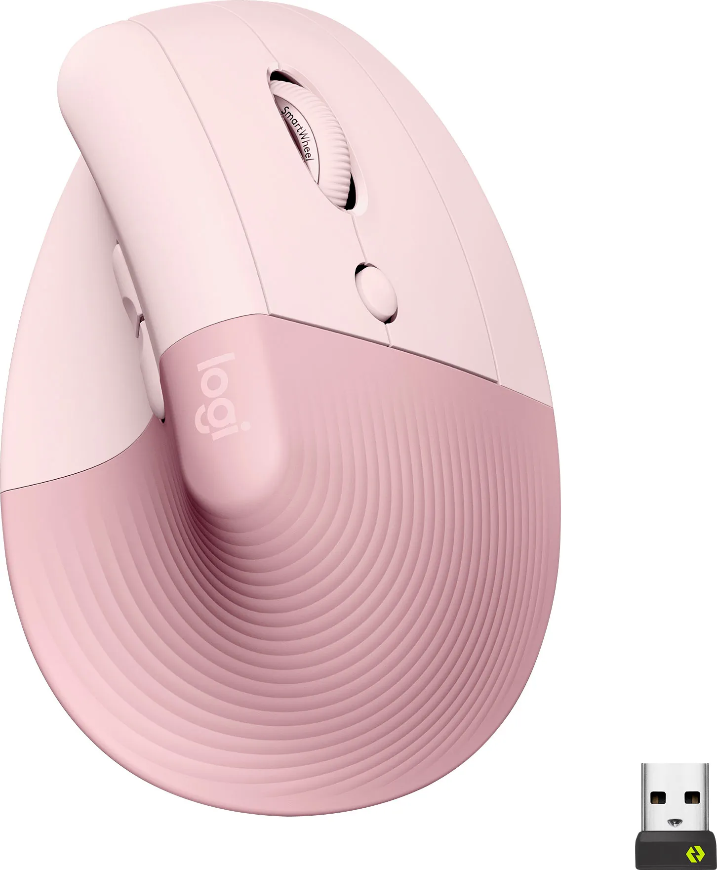 Logitech 910-006472 — LOGITECH LIFT VERTICAL ERGONOMIC MOUSE -  ROSE