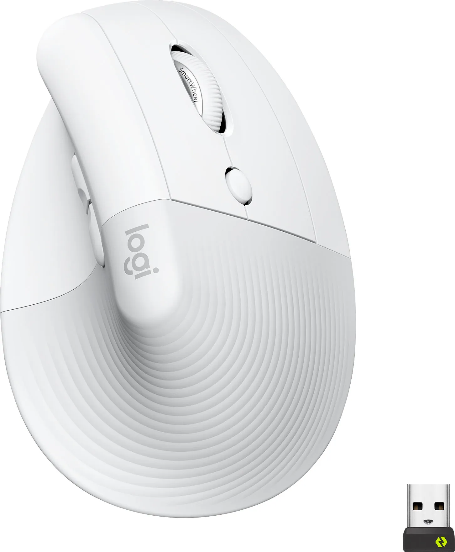 Logitech 910-006469 — LOGITECH LIFT VERTICAL ERGONOMIC MOUSE - OFF-WHITE
