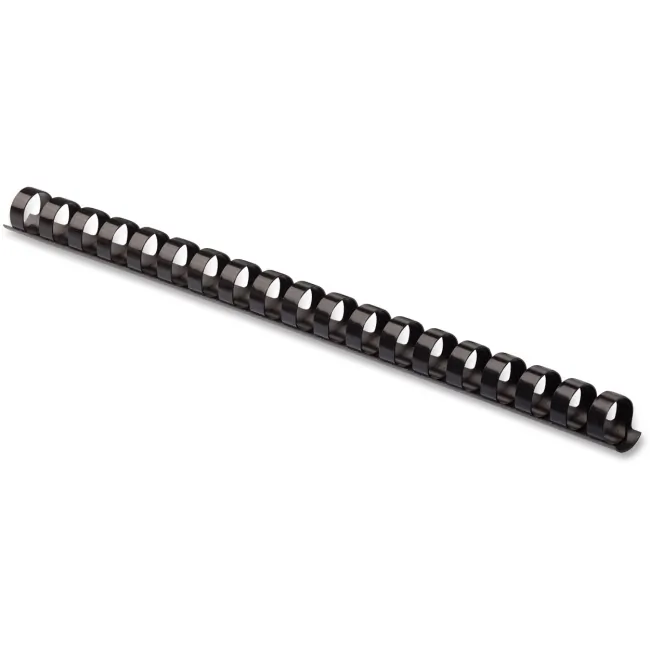 FELLOWES 52327 — BINDING COMBS PLASTIC - BLACK 5/8IN 100P