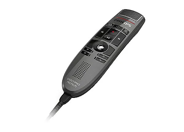 Philips LFH3500/00 — Philips LFH3500 Speechmike Premium USB Push Button Dictation Microphone LFH-3500
