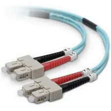 Belkin F2F40277-03M-G — BELKIN PATCH CABLE - FIBER OPTIC - MALE LEFT GENDER - MALE RIGHT GENDER - SC RIG
