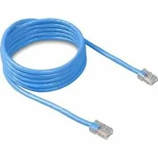 Belkin A3L781-03-BLU — PATCH CABLE - UNSHIELDED TWISTED PAIR (UTP) - MALE LEFT GENDER - MALE RIGHT GEND