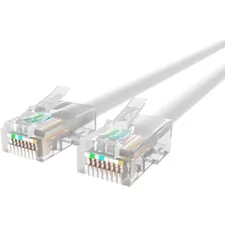 Belkin A3L791-10-WHT — PATCH CABLE - UNSHIELDED TWISTED PAIR (UTP) - MALE LEFT GENDER - MALE RIGHT GEND