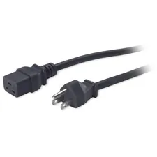 APC - Schneider Electric AP9872 — POWER CABLE - IEC 320 EN 60320 C19 (F) - NEMA 5-15 (M) - 8 FT