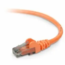 Belkin A3L980-30-ORG-S — NETWORK CABLE - UNSHIELDED TWISTED PAIR (UTP) - MALE LEFT GENDER - MALE RIGHT GE