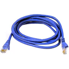 Belkin A3L980-25-BLU — PATCH CABLE - UNSHIELDED TWISTED PAIR (UTP) - MALE LEFT GENDER - MALE RIGHT GEND