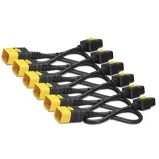 APC - Schneider Electric AP8716S — KIT OF 6 1.8M POWER CORD 6 EA LOCKING C19 TO C20