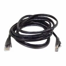 Belkin TAA791-03-BLK-S — BELKIN PATCH CABLE - UNSHIELDED TWISTED PAIR (UTP) - MALE LEFT GENDER - MALE RIG