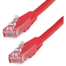 STARTECH C6PATCH20RD — 20FT RED CAT6 ETHERNET CABLE DELIVERS MULTI GIGABIT 1/2.5/5GBPS & 10GBPS UP TO 1