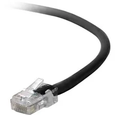Belkin A3L980-14-BLK — PATCH CABLE - UNSHIELDED TWISTED PAIR (UTP) - MALE LEFT GENDER - MALE RIGHT GEND