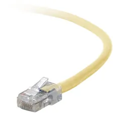 Belkin A3L791-12-YLW — PATCH CABLE - UNSHIELDED TWISTED PAIR (UTP) - MALE LEFT GENDER - MALE RIGHT GEND