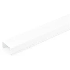 STARTECH CBMOWD3220 — Cable Management Raceway w/ Adhesive Tape/Cover 1-1/8"(32mm)W x 3/4"(20mm)H x 6ft(1.8m)length, Network Cord Hider, UL Listed - Cable management raceway to organize network/power cords and protect them w/ closed design - Product (LxWxH): 6ft x 1.3" x 0.8" - Sturdy warp-proof self extinguishing PVC - M1 Rating NF fire resistant - 186F Vicat softening point - UL 94V-0 Rating