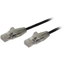 STARTECH N6PAT6INBKS — SLIM CAT6 CABLE IS 36% THINNER THAN A STANDARD CAT 6 NETWORK CABLE - PATCH CABLE