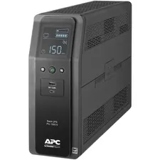 APC - Schneider Electric BR1000MS — APC BACK-UPS PRO, 1000VA/600W, TOWER, 120V, 10X NEMA 5-15R OUTLETS, SINE WAVE, A
