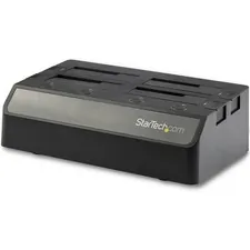 STARTECH SDOCK4U313 — QUAD-BAY HARD DRIVE DOCK FOR 2.5IN / 3.5IN SATA DRIVES; SATA III (6.0 GBPS) HDD
