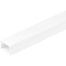 STARTECH CBMOWD2013 — Cable Management Raceway with Adhesive Tape/Cover 3/4"(19mm)W x 1/2"(13mm)H x 6ft(1.8m)length, Network Cord Hider, UL Listed - Cable management raceway to organize network/power cords and protect them w/ closed design - Product (LxWxH): 6.5ft x 0.8" x 0.5" - Sturdy warp-proof self extinguishing PVC - M1 Rating NF fire resistant - 186F Vicat softening point - UL 94V-0 Rating